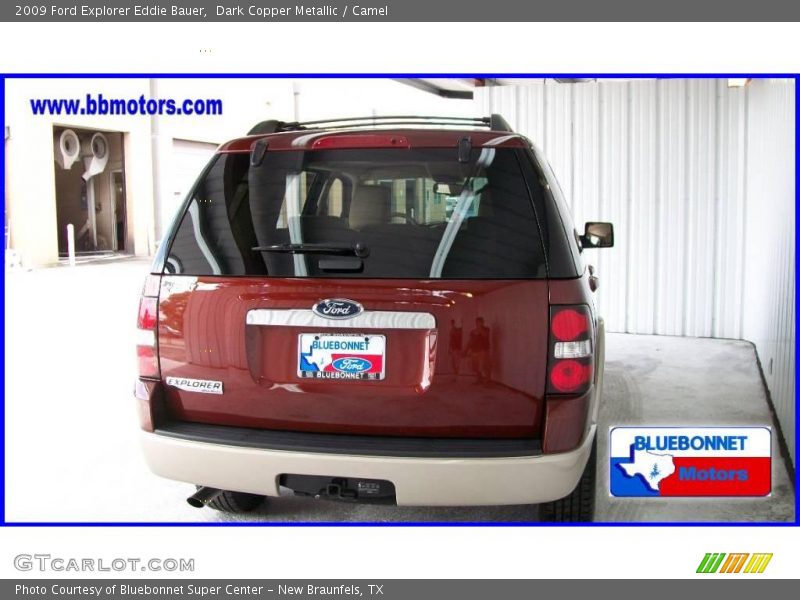 Dark Copper Metallic / Camel 2009 Ford Explorer Eddie Bauer