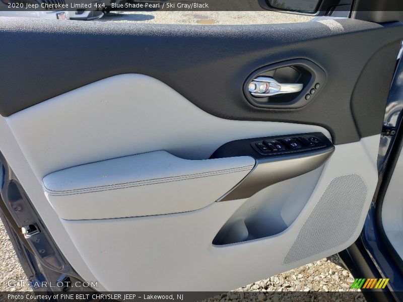 Blue Shade Pearl / Ski Gray/Black 2020 Jeep Cherokee Limited 4x4