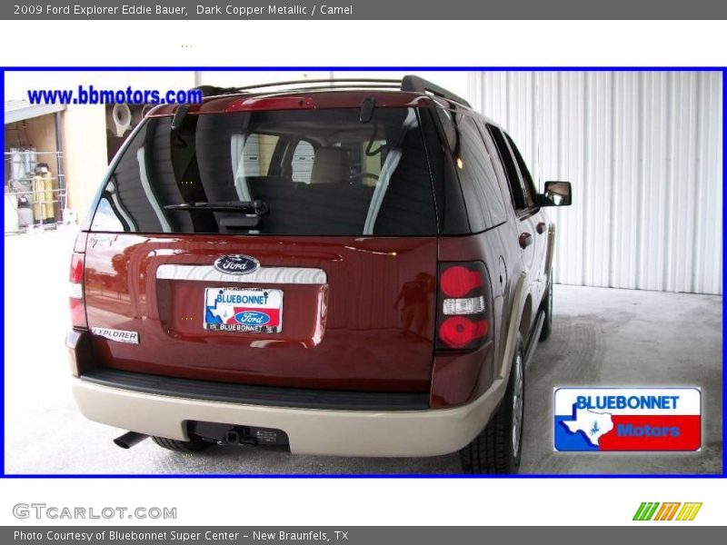 Dark Copper Metallic / Camel 2009 Ford Explorer Eddie Bauer