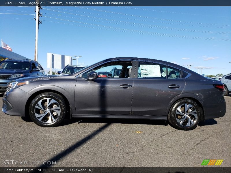 Magnetite Gray Metallic / Titanium Gray 2020 Subaru Legacy 2.5i Premium
