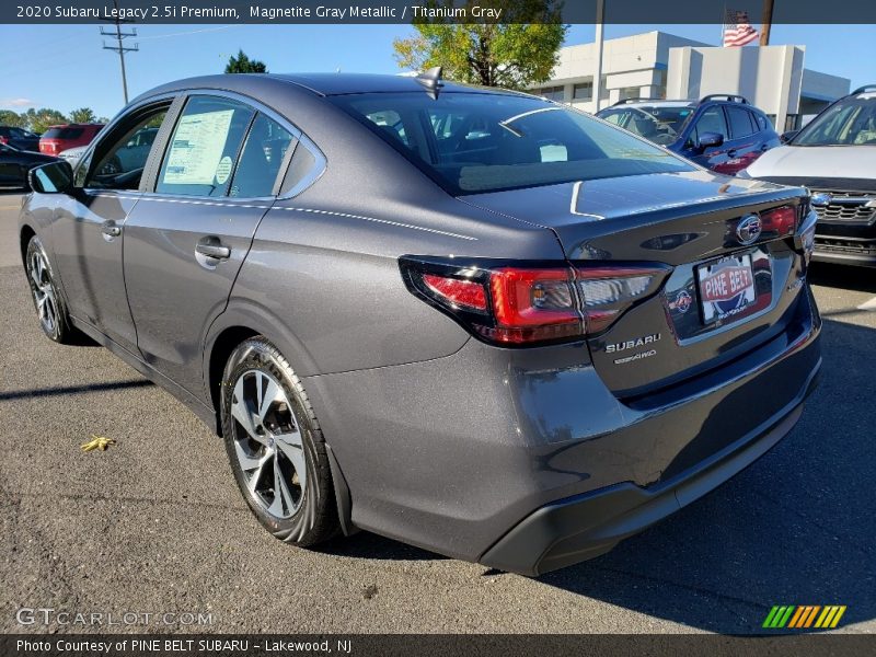 Magnetite Gray Metallic / Titanium Gray 2020 Subaru Legacy 2.5i Premium