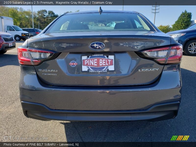 Magnetite Gray Metallic / Titanium Gray 2020 Subaru Legacy 2.5i Premium