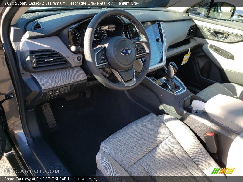 Magnetite Gray Metallic / Titanium Gray 2020 Subaru Legacy 2.5i Premium