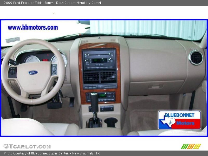 Dark Copper Metallic / Camel 2009 Ford Explorer Eddie Bauer