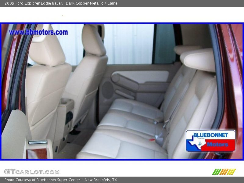 Dark Copper Metallic / Camel 2009 Ford Explorer Eddie Bauer