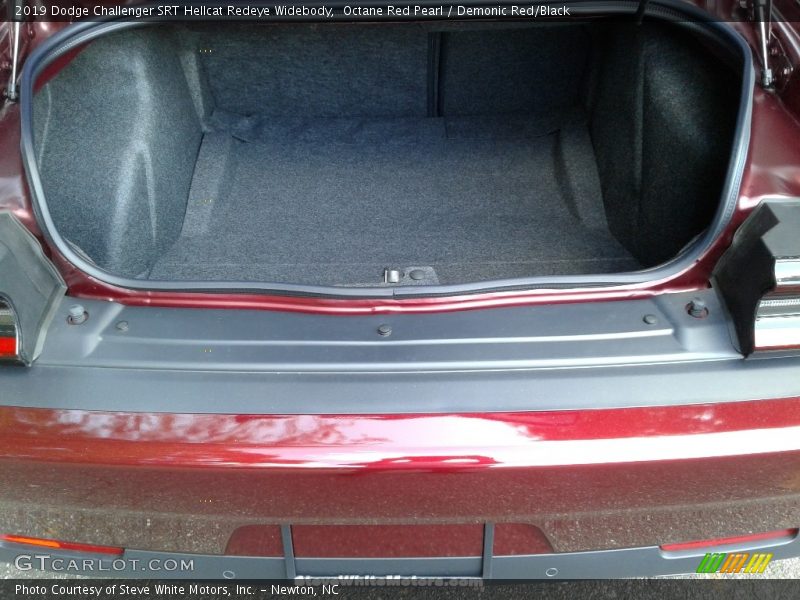  2019 Challenger SRT Hellcat Redeye Widebody Trunk