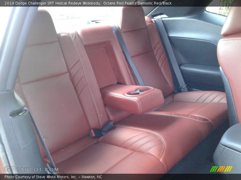 Rear Seat of 2019 Challenger SRT Hellcat Redeye Widebody