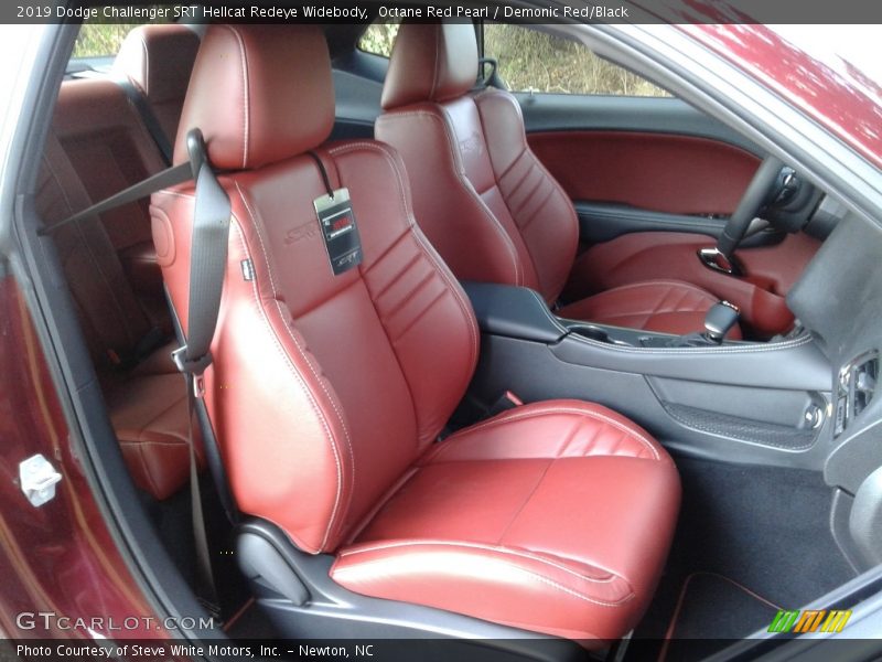  2019 Challenger SRT Hellcat Redeye Widebody Demonic Red/Black Interior