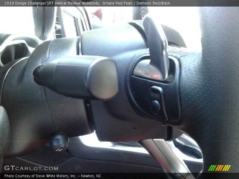 Octane Red Pearl / Demonic Red/Black 2019 Dodge Challenger SRT Hellcat Redeye Widebody