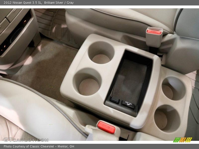 Brilliant Silver / Gray 2012 Nissan Quest 3.5 SL