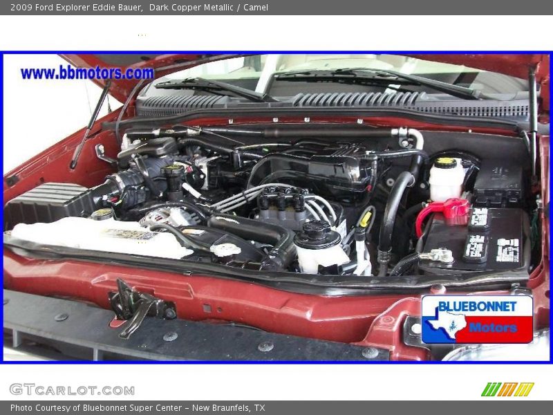 Dark Copper Metallic / Camel 2009 Ford Explorer Eddie Bauer