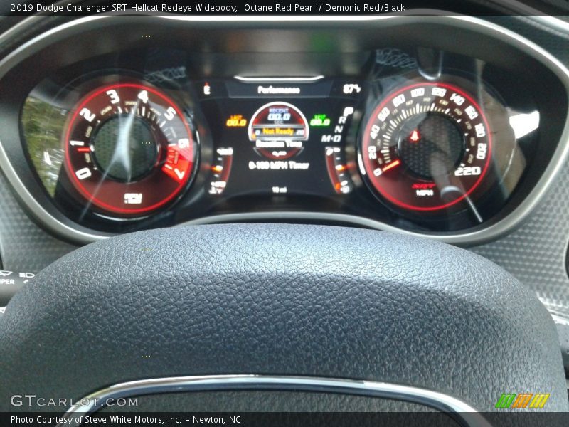  2019 Challenger SRT Hellcat Redeye Widebody SRT Hellcat Redeye Widebody Gauges