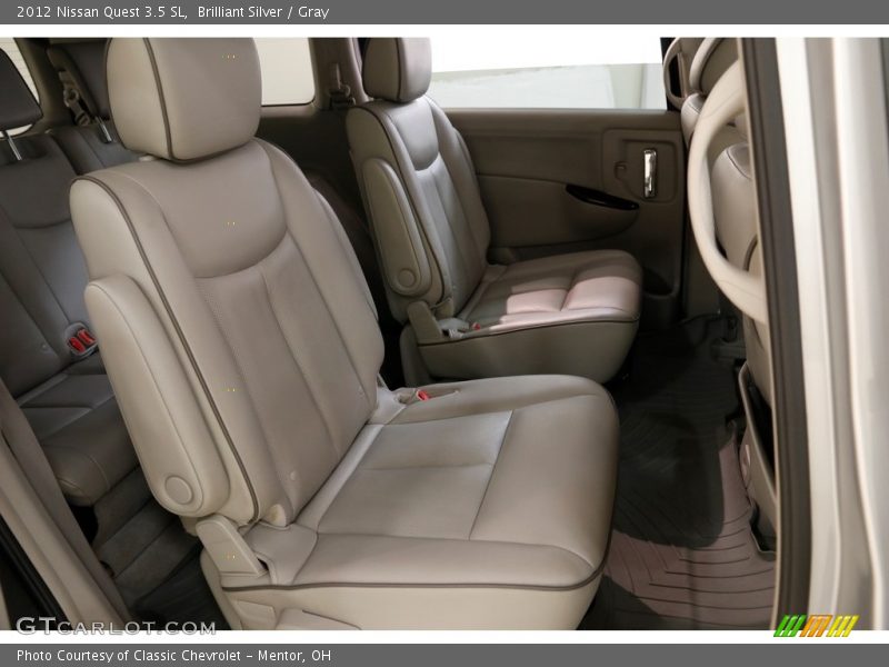 Brilliant Silver / Gray 2012 Nissan Quest 3.5 SL