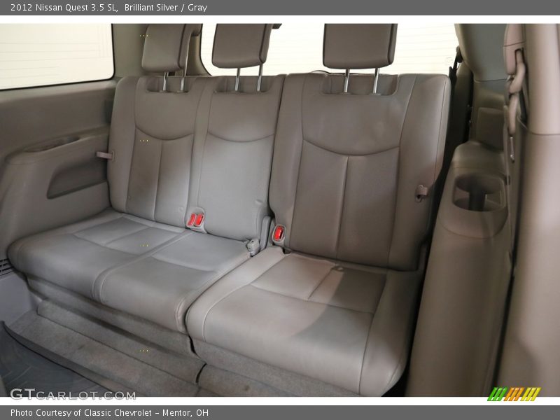 Brilliant Silver / Gray 2012 Nissan Quest 3.5 SL