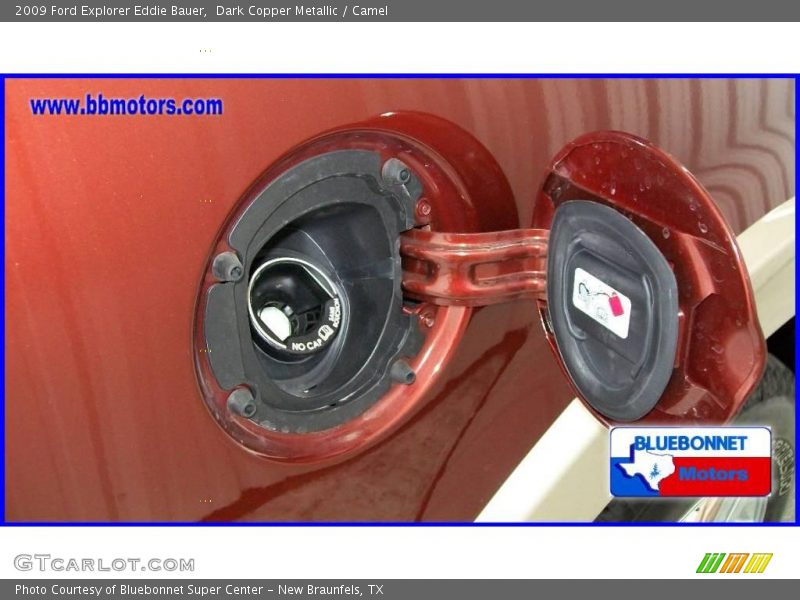Dark Copper Metallic / Camel 2009 Ford Explorer Eddie Bauer