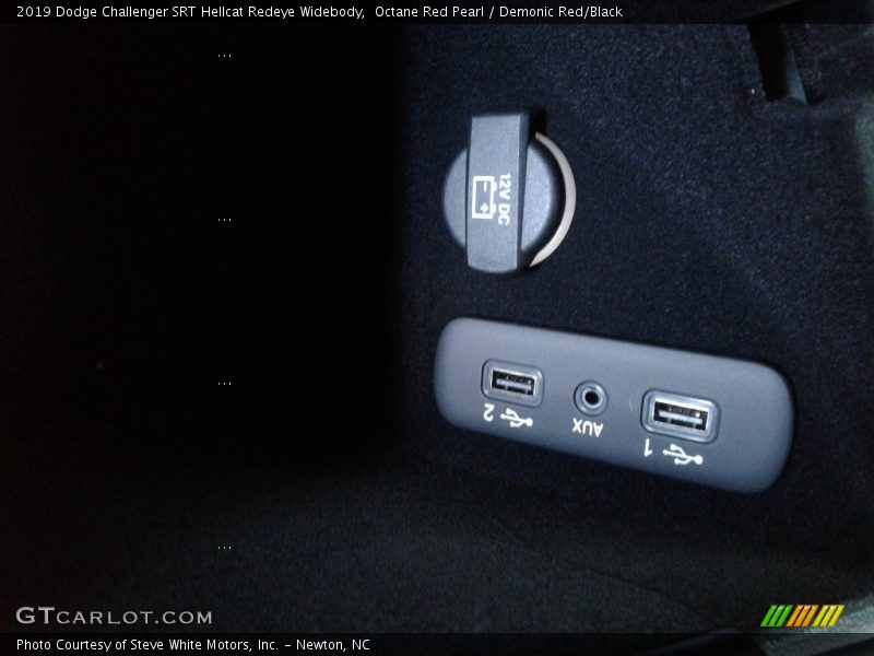 Octane Red Pearl / Demonic Red/Black 2019 Dodge Challenger SRT Hellcat Redeye Widebody