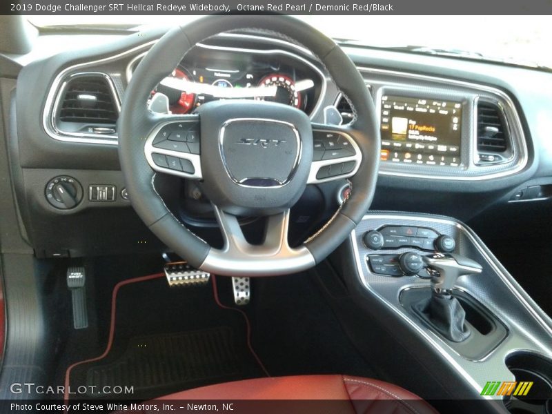 Dashboard of 2019 Challenger SRT Hellcat Redeye Widebody