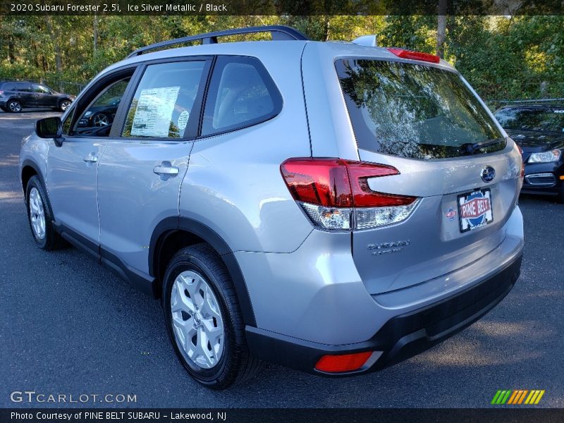 Ice Silver Metallic / Black 2020 Subaru Forester 2.5i