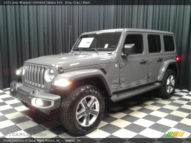 Sting-Gray / Black 2020 Jeep Wrangler Unlimited Sahara 4x4