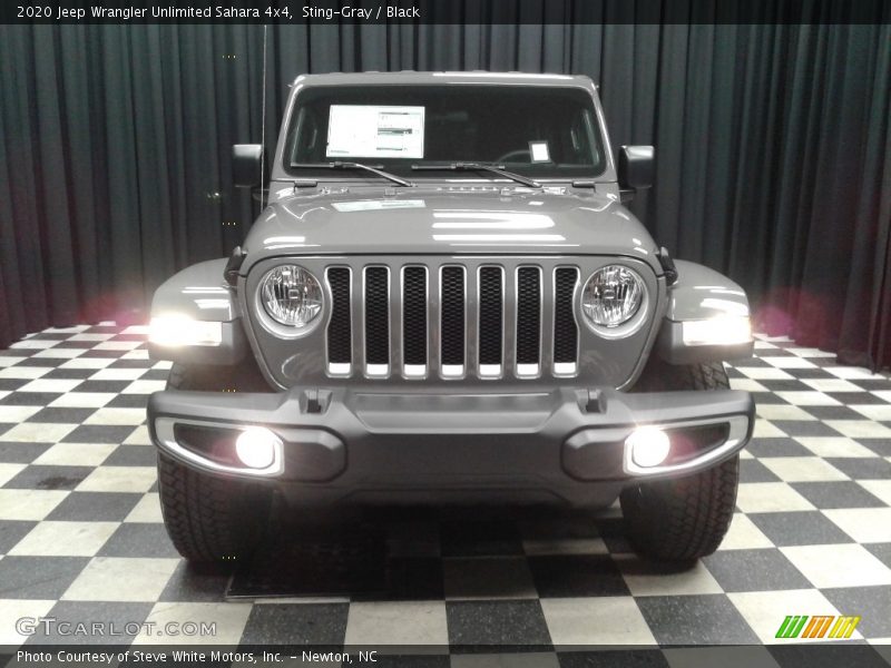 Sting-Gray / Black 2020 Jeep Wrangler Unlimited Sahara 4x4