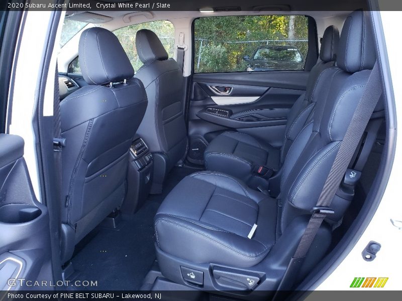 Crystal White Pearl / Slate 2020 Subaru Ascent Limited