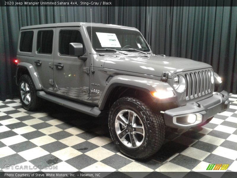 Sting-Gray / Black 2020 Jeep Wrangler Unlimited Sahara 4x4