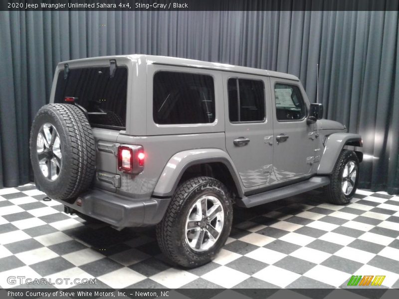 Sting-Gray / Black 2020 Jeep Wrangler Unlimited Sahara 4x4