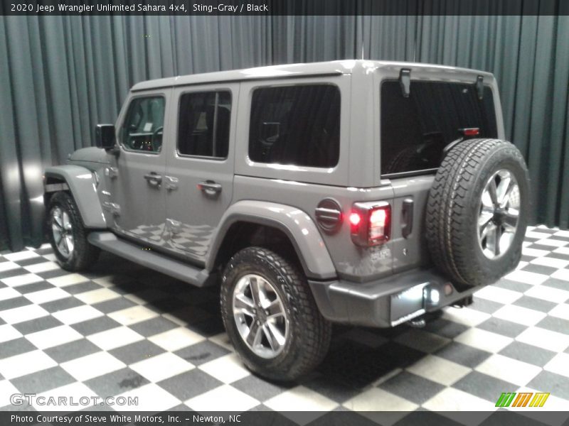 Sting-Gray / Black 2020 Jeep Wrangler Unlimited Sahara 4x4