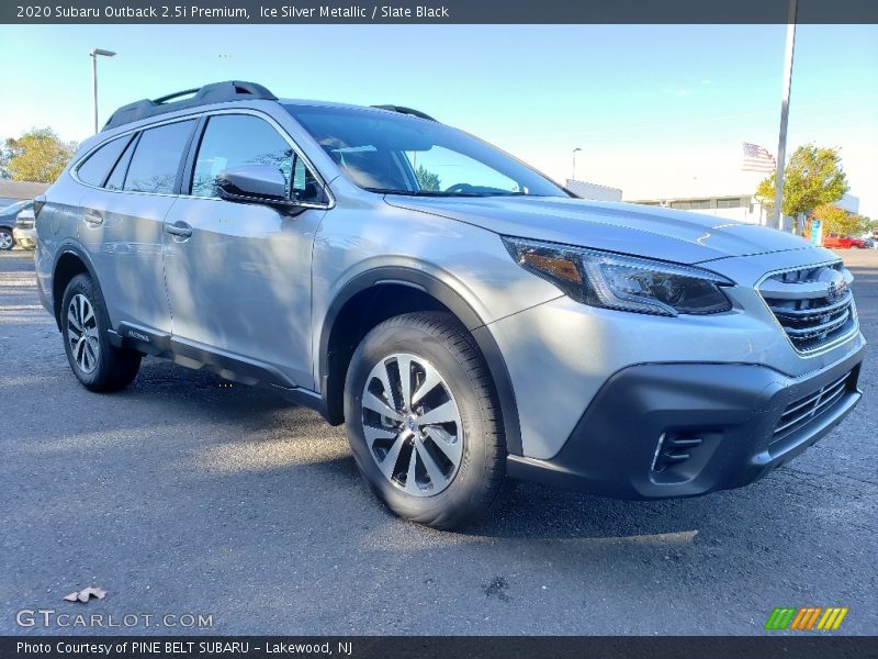 Ice Silver Metallic / Slate Black 2020 Subaru Outback 2.5i Premium