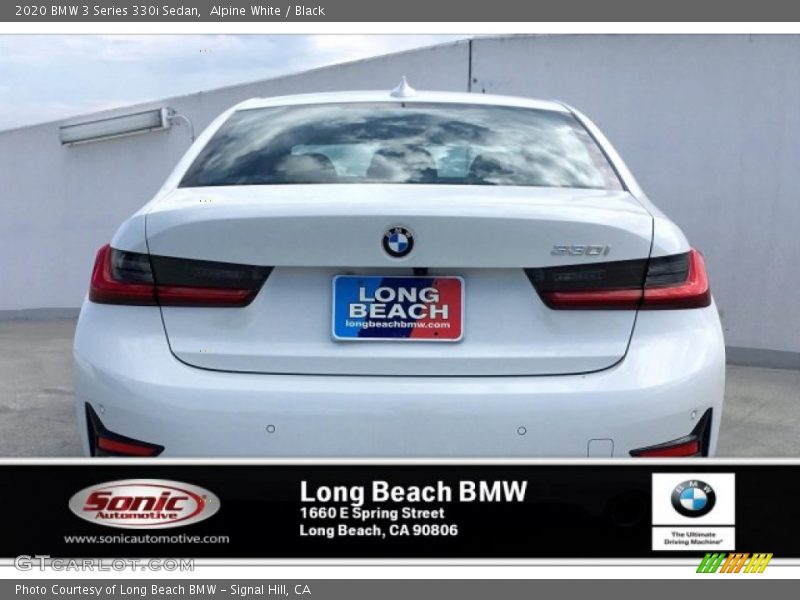 Alpine White / Black 2020 BMW 3 Series 330i Sedan