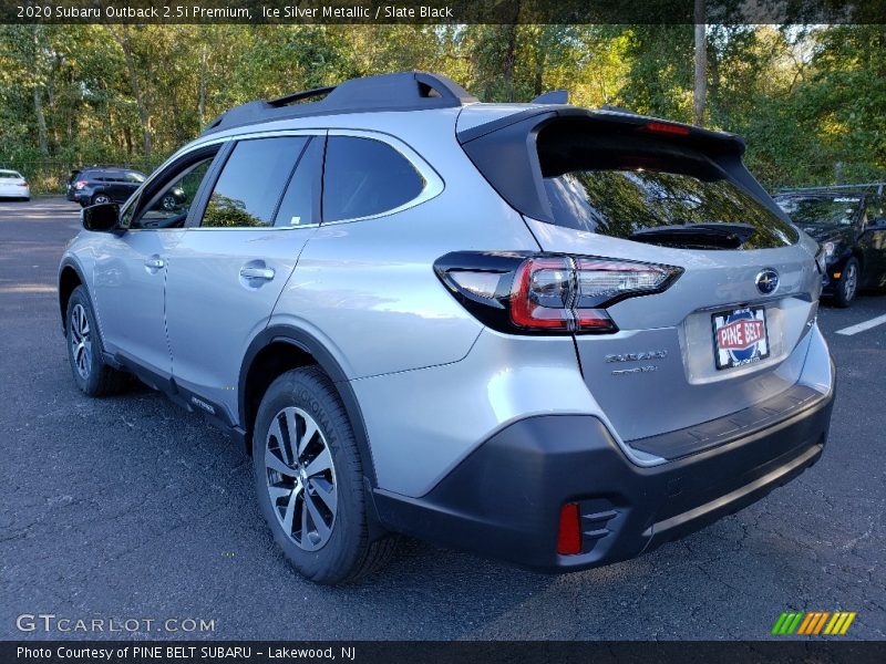 Ice Silver Metallic / Slate Black 2020 Subaru Outback 2.5i Premium