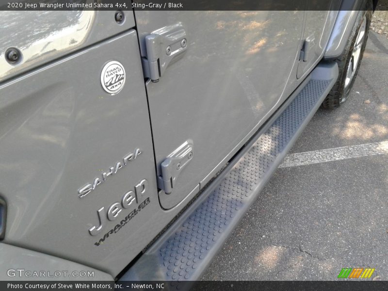 Sting-Gray / Black 2020 Jeep Wrangler Unlimited Sahara 4x4