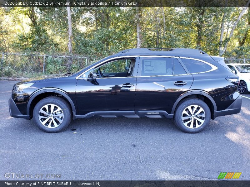  2020 Outback 2.5i Premium Crystal Black Silica