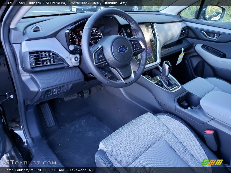  2020 Outback 2.5i Premium Titanium Gray Interior