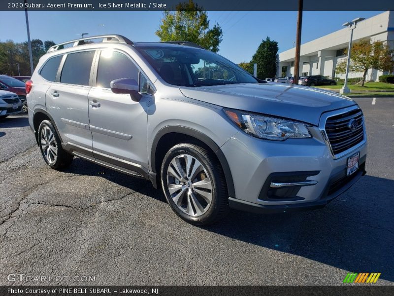 Ice Silver Metallic / Slate 2020 Subaru Ascent Premium