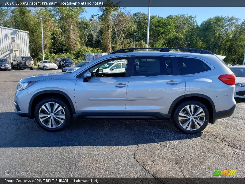 Ice Silver Metallic / Slate 2020 Subaru Ascent Premium
