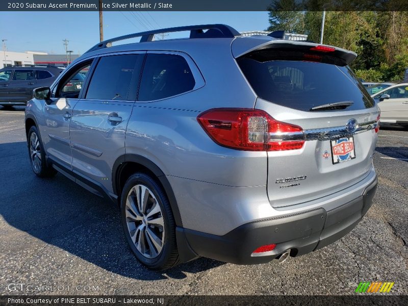 Ice Silver Metallic / Slate 2020 Subaru Ascent Premium