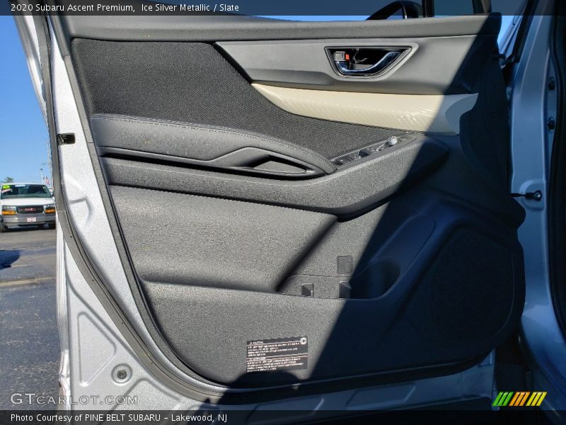 Ice Silver Metallic / Slate 2020 Subaru Ascent Premium