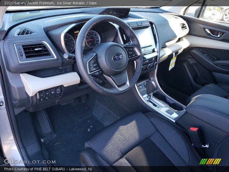 Ice Silver Metallic / Slate 2020 Subaru Ascent Premium