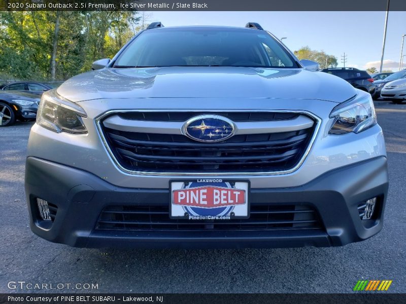 Ice Silver Metallic / Slate Black 2020 Subaru Outback 2.5i Premium