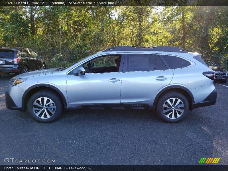Ice Silver Metallic / Slate Black 2020 Subaru Outback 2.5i Premium