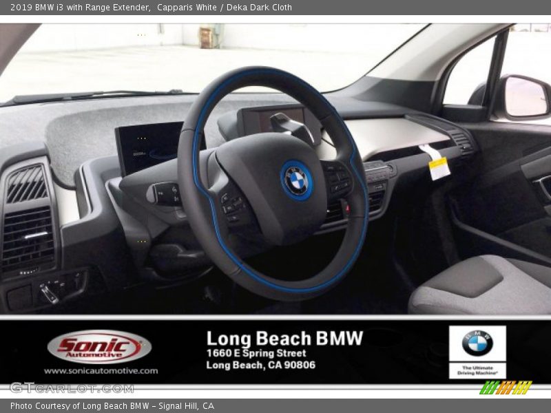 Capparis White / Deka Dark Cloth 2019 BMW i3 with Range Extender