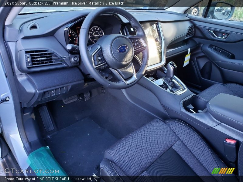  2020 Outback 2.5i Premium Slate Black Interior