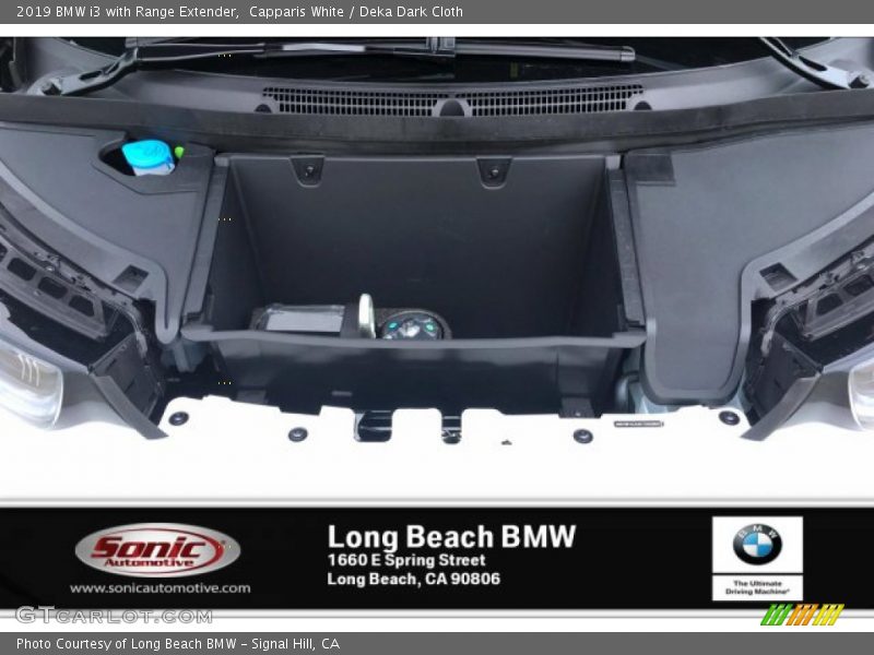 Capparis White / Deka Dark Cloth 2019 BMW i3 with Range Extender