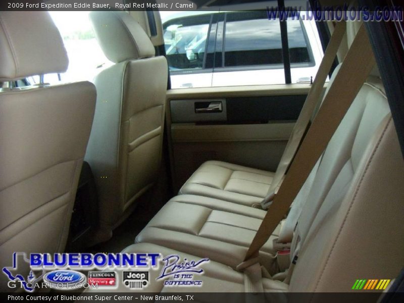 Royal Red Metallic / Camel 2009 Ford Expedition Eddie Bauer