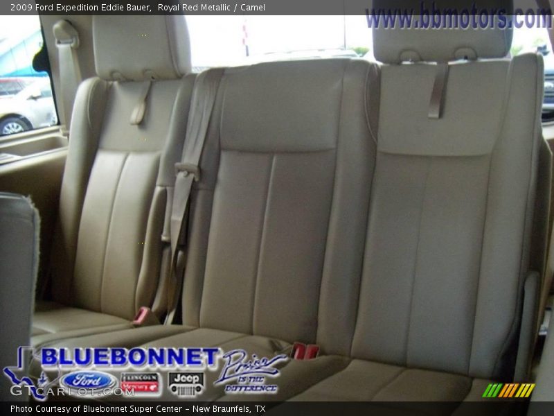 Royal Red Metallic / Camel 2009 Ford Expedition Eddie Bauer