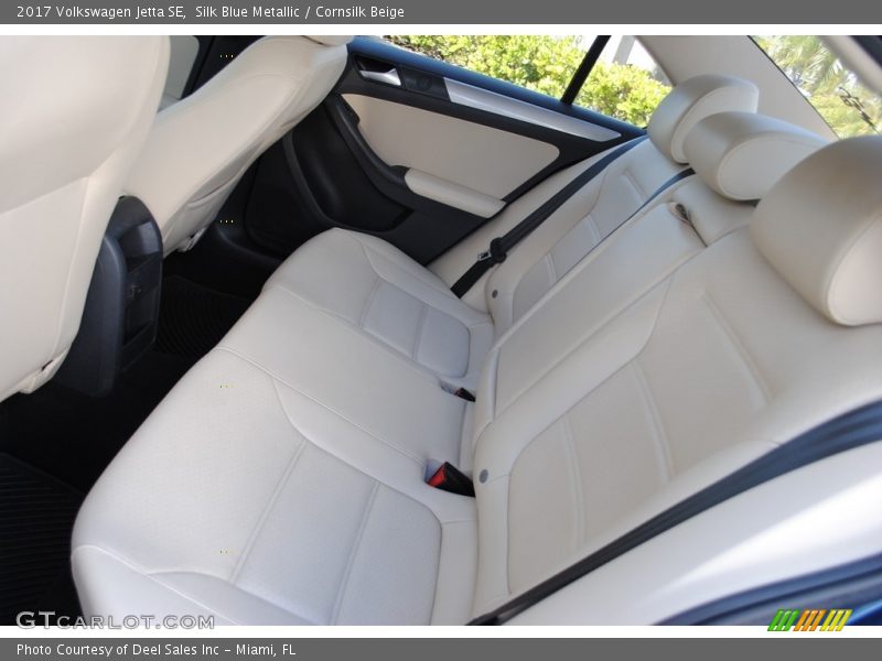 Silk Blue Metallic / Cornsilk Beige 2017 Volkswagen Jetta SE