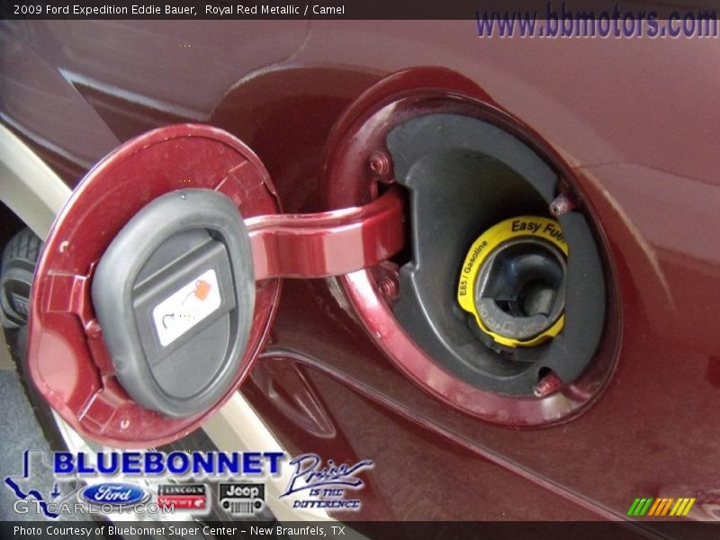 Royal Red Metallic / Camel 2009 Ford Expedition Eddie Bauer