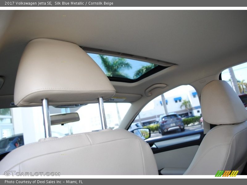 Silk Blue Metallic / Cornsilk Beige 2017 Volkswagen Jetta SE