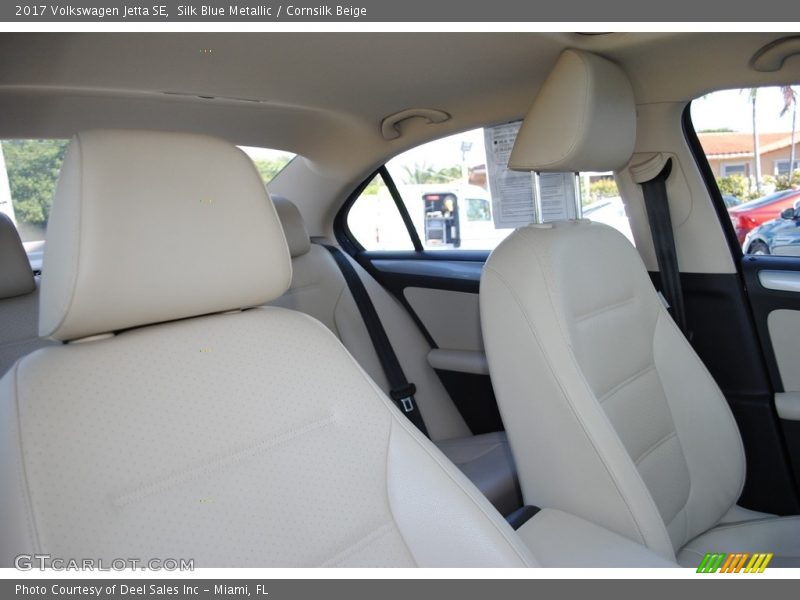 Silk Blue Metallic / Cornsilk Beige 2017 Volkswagen Jetta SE